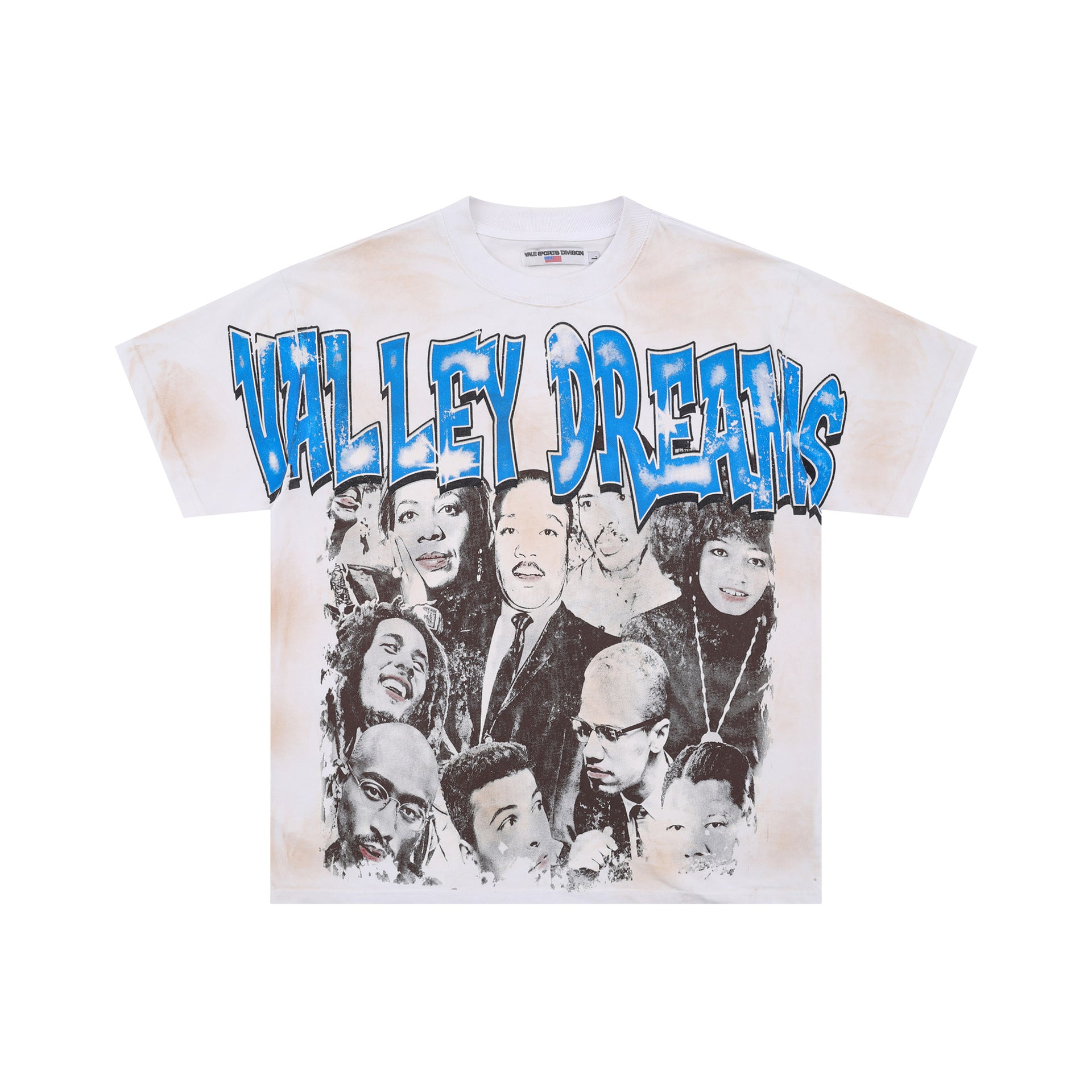 American Retro Distressed Streetwear T-Shirt